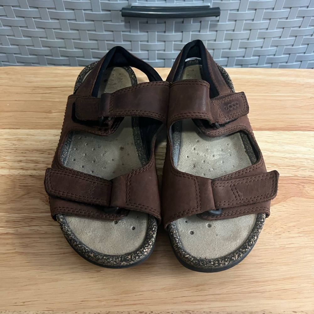 ECCO Cosmo double strap leather sandals 5 EU 36